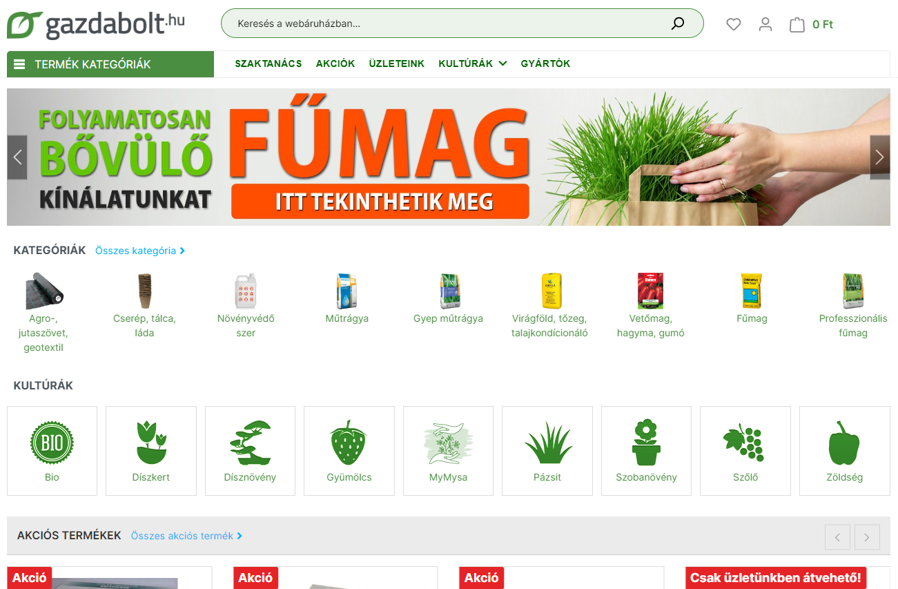 Gazdabolt.hu webáruház